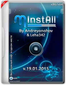 MInstAll By Andreyonohov & Leha342 v.19.01 (x86/x64) (2015) [Rus]