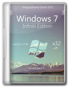 Windows 7 Ultimate Infiniti Edition by MSWare.ws 3.1 (x32) (2015) [Rus]