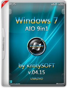 Windows 7 AIO 9in1 by KrotySOFT v.04.15 (x86-x64) (2015) [Rus]