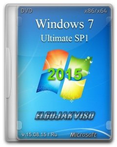 Windows 7 Ultimate SP1 v15 by Elgujakviso Edition (x86/x64) (2015) [Rus]