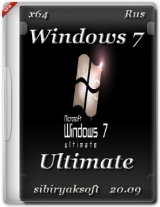Windows 7 Ultimate by sibiryaksoft v.20.09 (x64) [Ru] (2015)