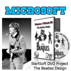 Windows 7 Ultimate SP1 x86 x64 The Beatles Design StartSoft 74-75 (x86-x64) [Ru] (2015)