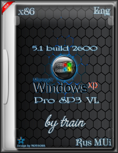 Windows XP Pro SP3 VL x86 5.1 by train (build 2600) [Multi/Ru]