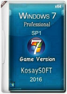 Windows7 SP1 Pro Game by KosaySOFT (x64) [Ru] (v.27.02.16)