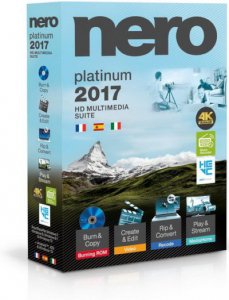 Nero 2017 Platinum 18.0.00300 VL / RePack by KpoJIuK (22.11.2016)