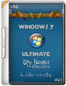 Windows 7 ultimate sp1 / spy hunter + KB3125574 / by killer110289