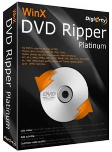 WinX DVD Ripper Platinum 8.5.0.192 Build 01.04.2017 RePack by вовава [Ru]
