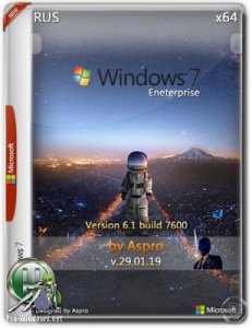 Windows 7 Enterprise SP1 x64 Rus v.29.01.19 by Aspro (TW)