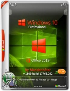 Windows 10 Pro (1809) X64 + Office 2019 by MandarinStar (esd) TW