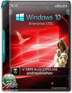 Windows 10 Enterprise LTSC 2019 17763.348 Version 1809 2DVD