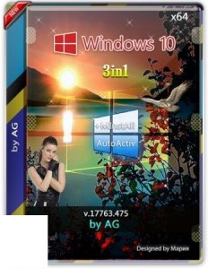 Windows 10 3in1 WPI by AG 05.2019 [17763.475] (x64)