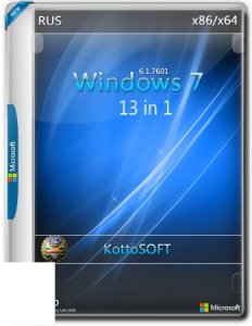 Windows 7 SP1 13 in 1 KottoSOFT (x86\x64) (Rus) [ v.6\2019]