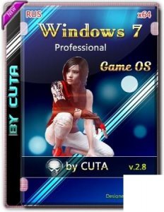 Windows 7 Professional SP1 x64 Game OS 2.8 by CUTA