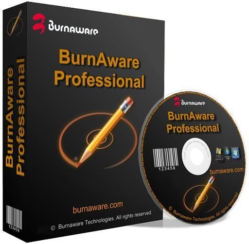 burnaware professional 10.7 portable