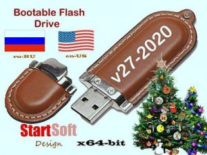 Simple Bootable Flash Drive by StartSoft Presentation 27-2020 [Ru/En]