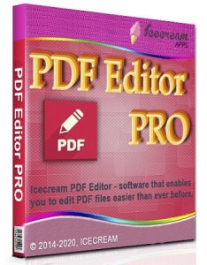 Icecream PDF Editor PRO 2.47 RePack (& Portable) by elchupacabra [Multi/Ru]