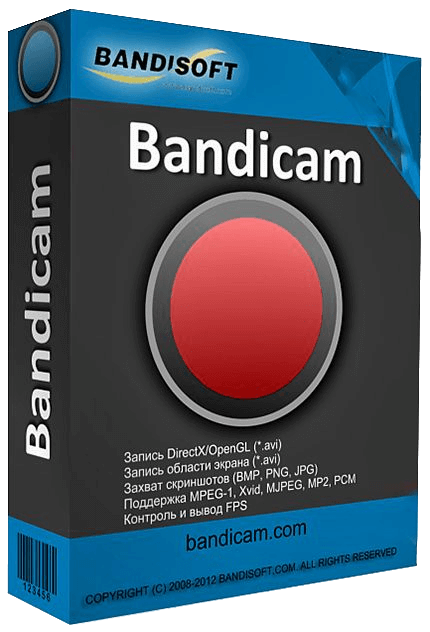 Bandicam записывает черный экран