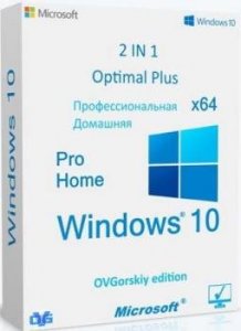 Windows 10 Pro + Home Optim Plus x64 22H2 Русская by OVGorskiy 12.2024